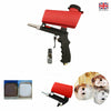 1/4" Air Sandblasting Gun Handheld Sand Blaster Portable Shot Media Blasting NEW