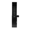 Barber Station Cabinet Wooden Hair Styling Storage Beauty Salon Spa Equipment UK