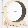 Cat Exercise Wheel Treadmill Cat Running Wheel Climbing Scratching Indoor Silent