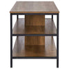 Modern TV Stand Unit Media Storage Space with Shelves TV Stand TV Unit