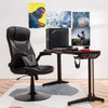 Ergonomic Gaming Chair High Back Leather Rocking Racing Chair W/ Lumbar Support
