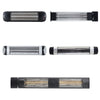 2/3KW Outdoor Electric Patio Heater Garden Wall Mounted Warmer Infrared & Remote