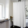 1.8*2M Bathroom Extra Long Fabric Shower Curtain Waterproof with Hooks UK