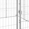 Outdoor Dog Kennel Galvanised Steel 14.52 m² U0Q4