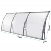 Door Canopy Awning Shelter Front Back Porch Outdoor Shade Patio Roof Rain Cover