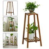 Wood Flower Pot Plant Stand Corner Shelf 2/3/4 Tier Display Rack Indoor Outdoor