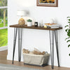 Industrial Slim Console Table Vintage Side Table Hallway Living Room Furniture