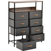 8 Drawers Chest of Drawers Unit Storage Cabinet Bedroom Furniture Hallway