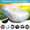 2 Layer Heavy Duty Waterproof Car Cover Cotton Lining Scratch Proof Large XL UK