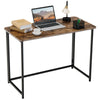 Folding Computer Desk Industrial PC Table Home Office Large Writing Workstation