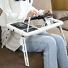 Folding Portable Sofa Laptop Desk Adjustable Workstation Writing Desk Plastic