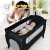 3-in-1 Baby Bedside Bassinet Cot Portable Infant Changing Table Toddler Playpen