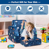 3 in 1 Kids Sofa Chair Children Flip Open Sofa Bed Toddler Soft Couch Lounger