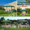 New 3X3M Garden Heavy Duty Pop Up Gazebo Marquee Party Tent Wedding Canopy Green