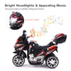 Kids Electric Motorbike 6V Battery Powered Ride on Motorcycle with Horn Music