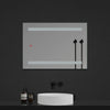 LED Bathroom Mirror Lights Illuminated with Demister Pad Single Touch Modern