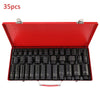 35pcs 1/2" Inch Long Reach Impact Sockets Drive Deep Impact Socket Set 8-32mm