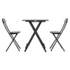 Folding Table Chairs Wooden Dining Coffee Tea Picnic Desk Home Garden Furniture