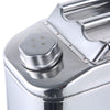 10L LITRE STAINLESS STEEL JERRY CAN CAR STORAGE FUEL PETROL DIESEL CONTAINER