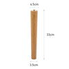 4x Oak Wooden Cone Furniture Legs Feet for Sofa Chair Table Stool Cabinet 5Color