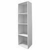 Cube, 2, 3 or 4 Tier Wooden Bookcase Shelving Display Storage Shelf Unit Wood