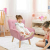 Anti-slip Children Kid Sofa Set Armchair Stool Seat Button Backrest Accent Chair