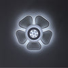 Modern 5 Heads Fan Wall Ceiling Light LED Daylight White Pendant Chandelier Lamp