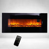 50 Inch Wall Mounted Electric Fireplace Led Screen Flame Fire Heater With Remote