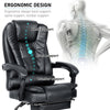 Executive Office Chair Racing Swivel Computer Gaming Chair Recliner w/ Footrest