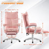 Gaming Chair Height Adjustable Recliner Swivel Ergonomic Office PC with Footrest