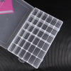 Clear Storage Organiser Compartment Craft Beads Jewellery Tool Box Case Durable
