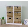 Brambly Cottage Maisonet 6 Drawer Chest - White/Brown
