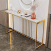 Extra Long Leisure Bar Table Behind Sofa Couch Table Modern Marble Console Table