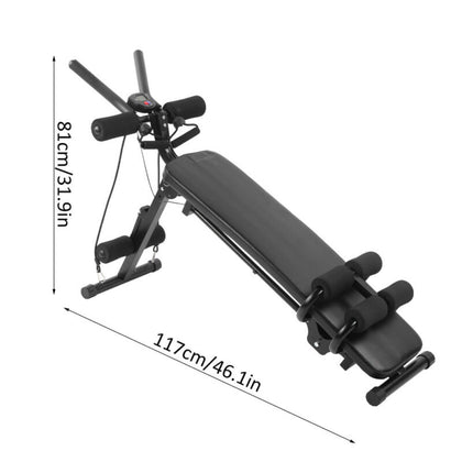 Foldable Sit Up Bench Abdominal Weight Bench Ab Crunch Fitness Exercise Home Gym