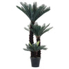 125cm Large Artificial Cycas Palm Tree with Pot Fake Plant Indoor Outdoor Decor