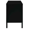 TV Cabinet Steel and Glass practical Rugged with storage space stable