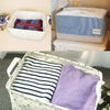 Foldable Fabric Canvas Storage Bags Basket Laundry Toys Fabric Storage Bag Tidy