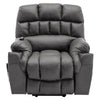 Electric Power Lift Riser Recliner Chair Fabric Massage Heat Chair Armchair QO