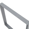 Set of 2 Industrial Metal Table Legs Steel Furniture Stand for Bench Coffee Desk