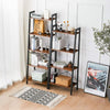 5 Tier Metal Ladder Shelf Shelving Display Rack Plant Stand Storage Shelves Home