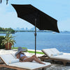2/2.5/2.7/3M Patio Parasol Sunshade Garden Umbrella Outdoor Canopy Tilt Crank