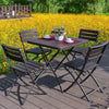 Outdoor Patio Picnic Folding Table Chairs Bench Set Garden Dining Beer Furniture