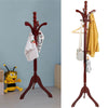 Premium Beech Wood Coat Rack Stand Tree Adjustable Coat Stand For Adults & Kids