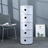 Bedside Table Drawers Cabinet Bedroom Furniture Storage Nightstand Space Saving