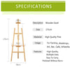 Studio Easel Display Art Craft Artist Cafe Wedding Painting Stand Adjust Wooden