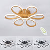 LED Petal Ring Lamp LED Ceiling Lights Chandelier Light 58/74CM Fixture Light UK