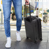 Lightweight Hard Shell Suitcase Carry On Hand Cabin Luggage W/ TSA Lock Black