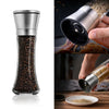 2Pcs Stainless Steel Manual Salt Pepper Grinder Mill Herb Spice Hand Shaker Set