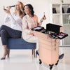 Largr Vanity Makeup Beauty Cosmetic Case Trolley Hairdressing Nail Storage Box
