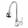Pull Out Kitchen Mixer Sink Taps Spray Head Single Lever Chrome Mono Mixer Tap